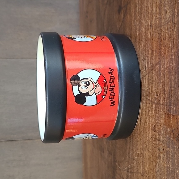 Disney Store Mickey Mouse Club Days of The Week Coffee Mug Tea Cup Collectible - Picture 4 of 8